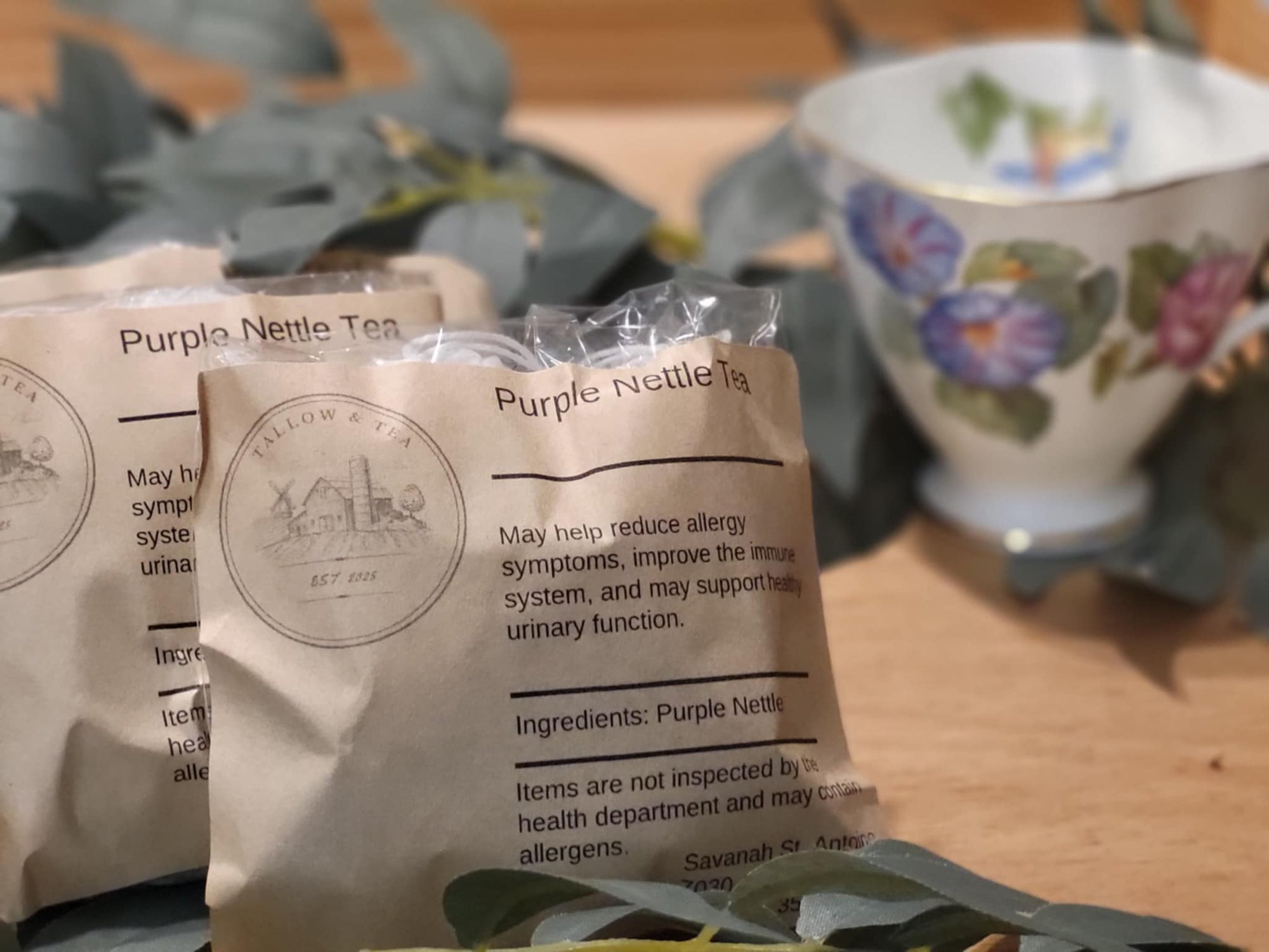 Purple Nettle Herbal Tea