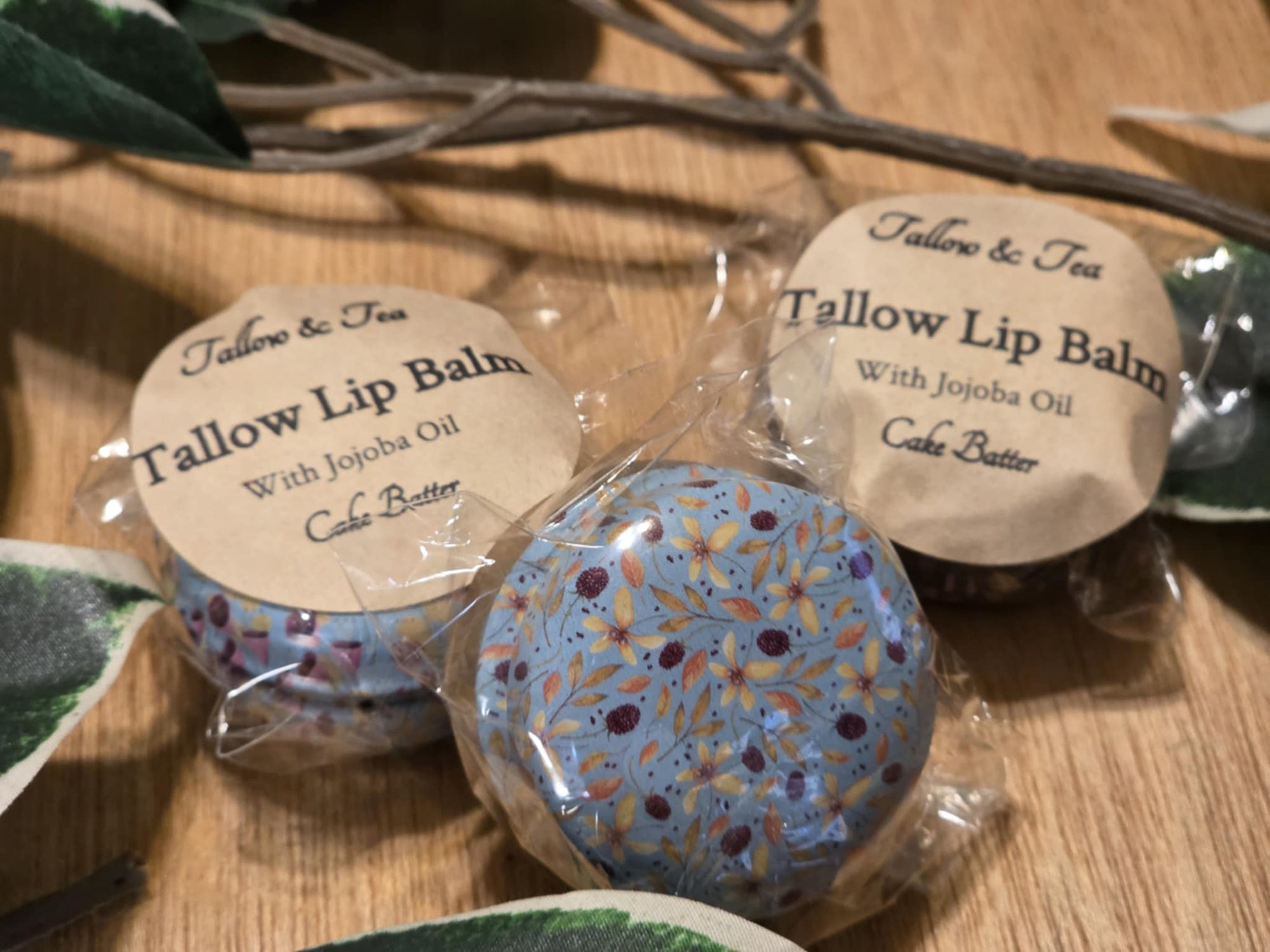 Tallow Lip Gloss Cake Batter