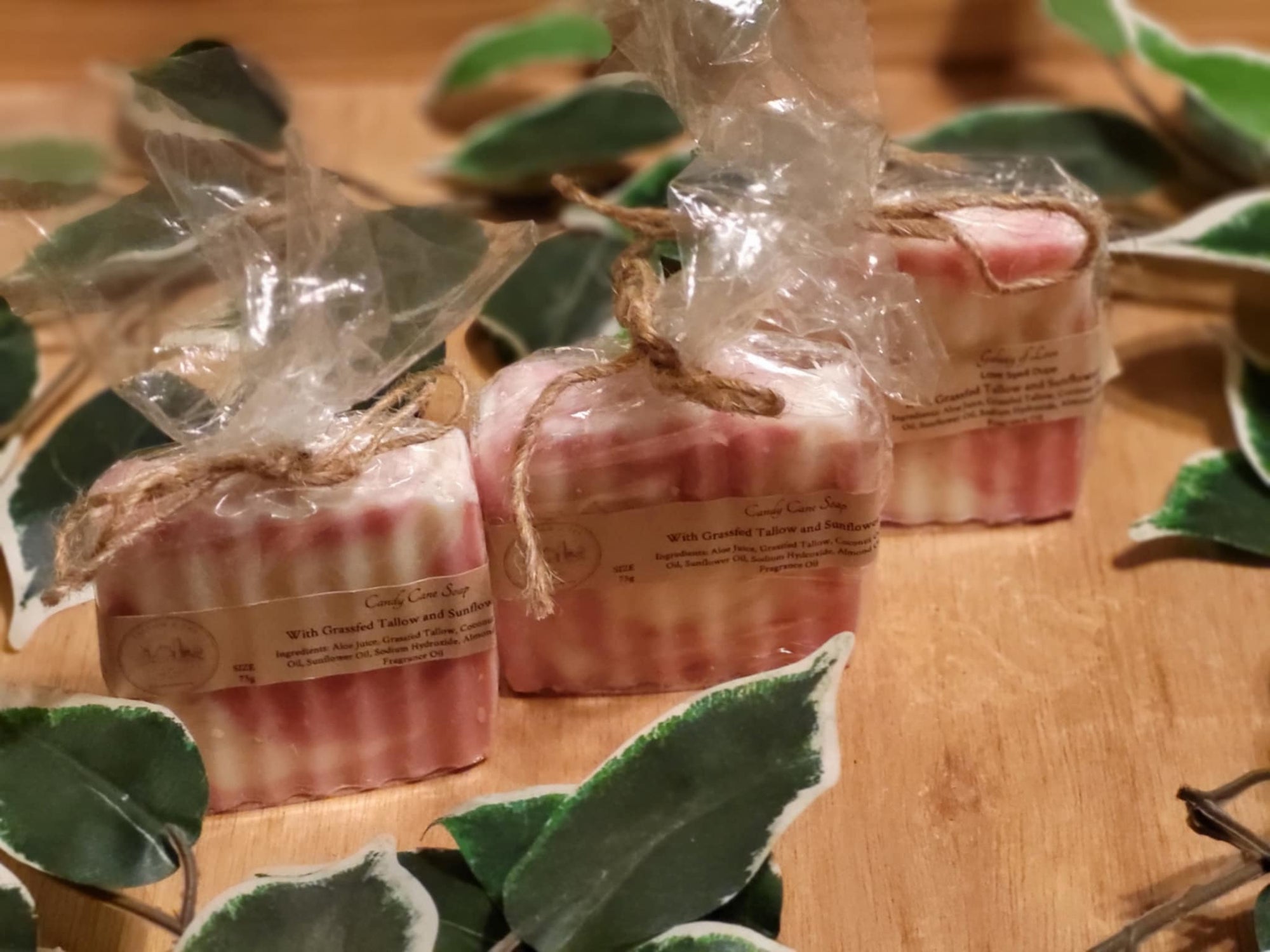 Candy Cane Soap