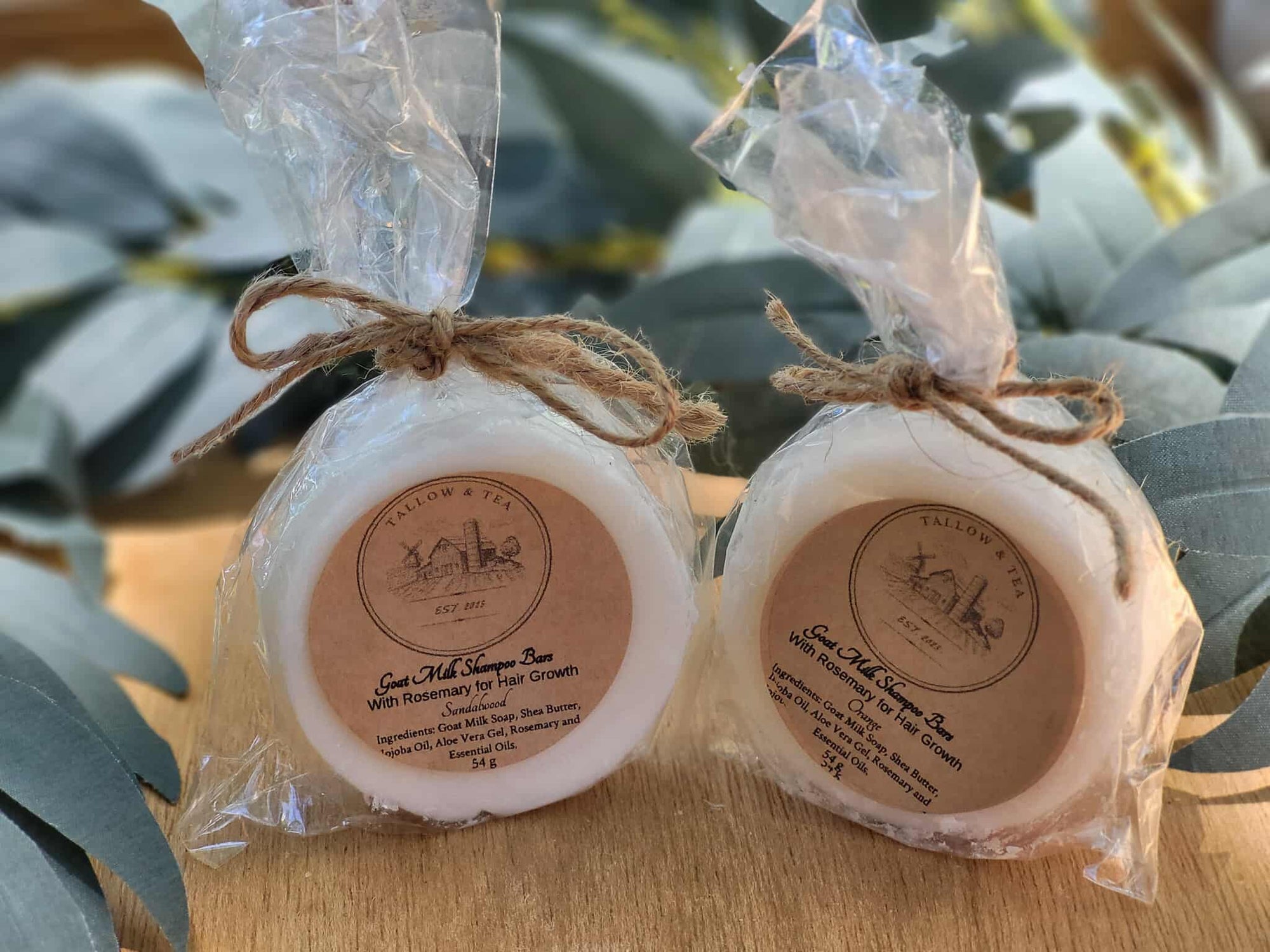 Orange Shampoo Bar for Hair Growth