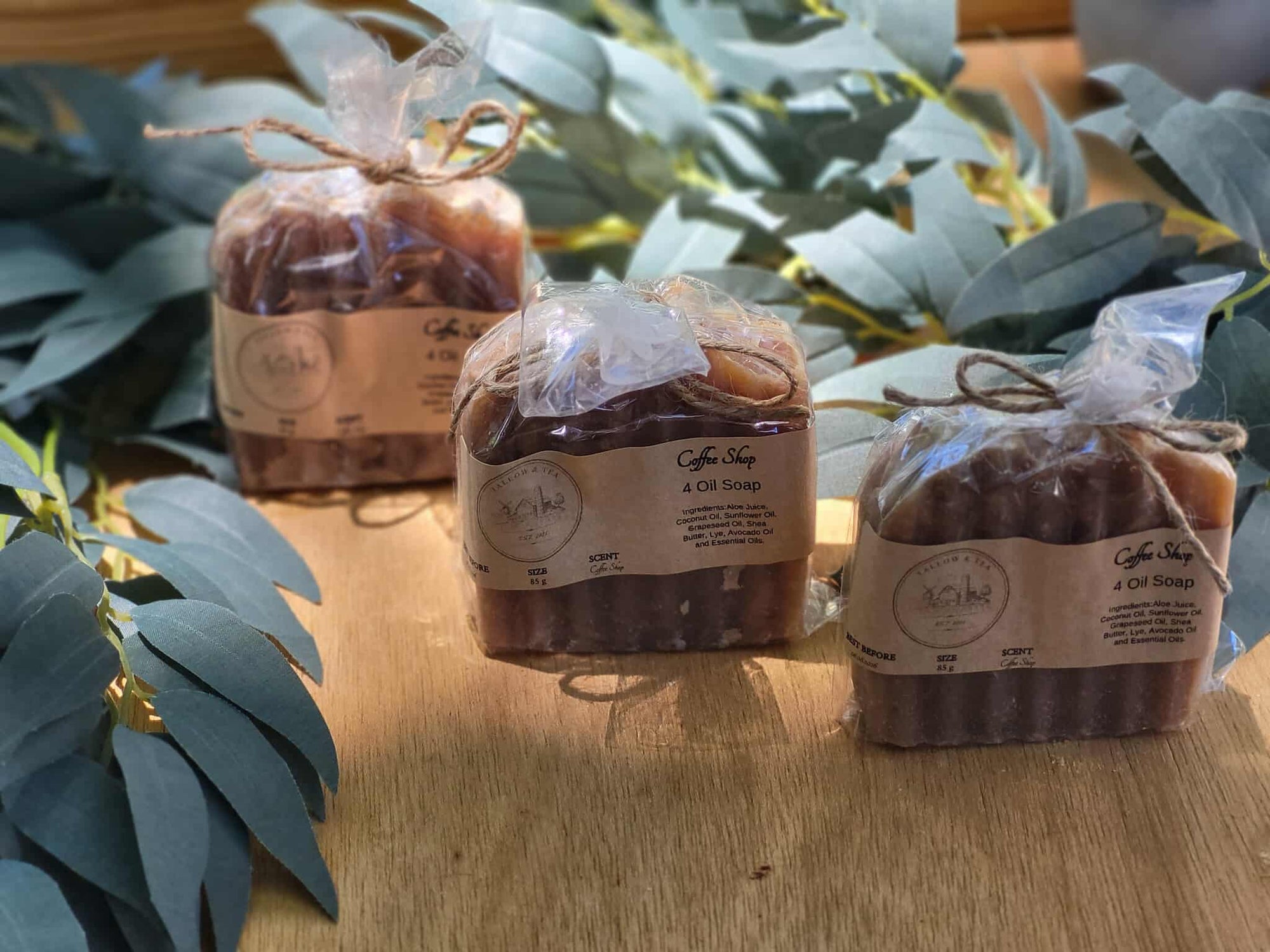 Coffee Shop: 4 Oil Soap
