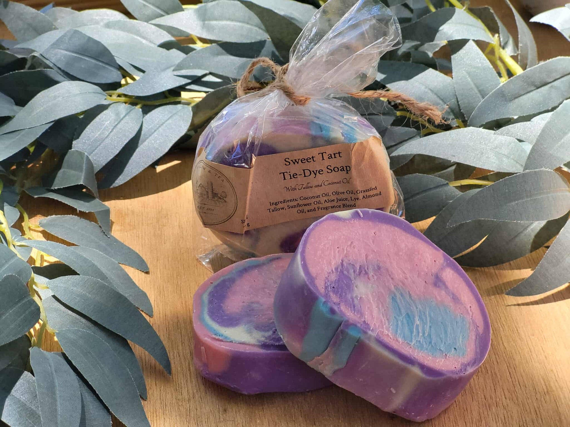 Sweet Tart Tie-Dye Soap