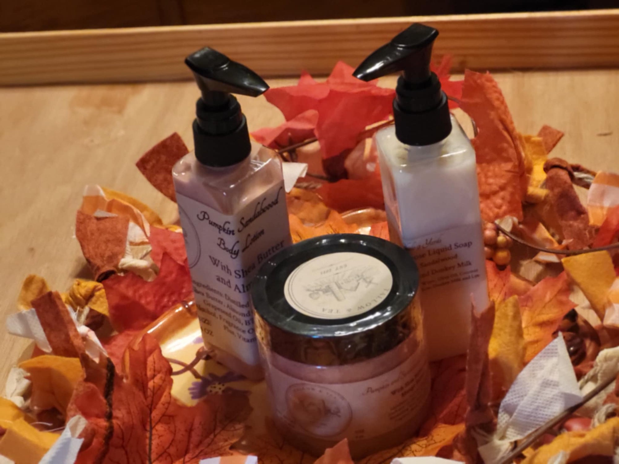 3 Piece Fall Bundle: Pumpkin Sandalwood