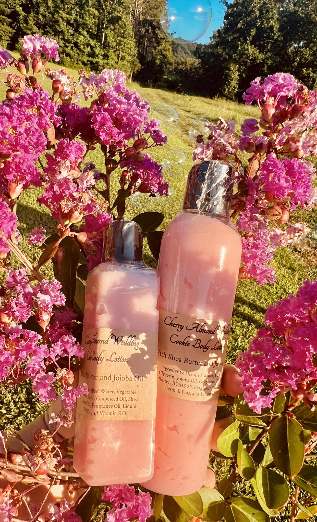 Cherry Almond Wedding Cookie Body Lotion 6 oz Jar