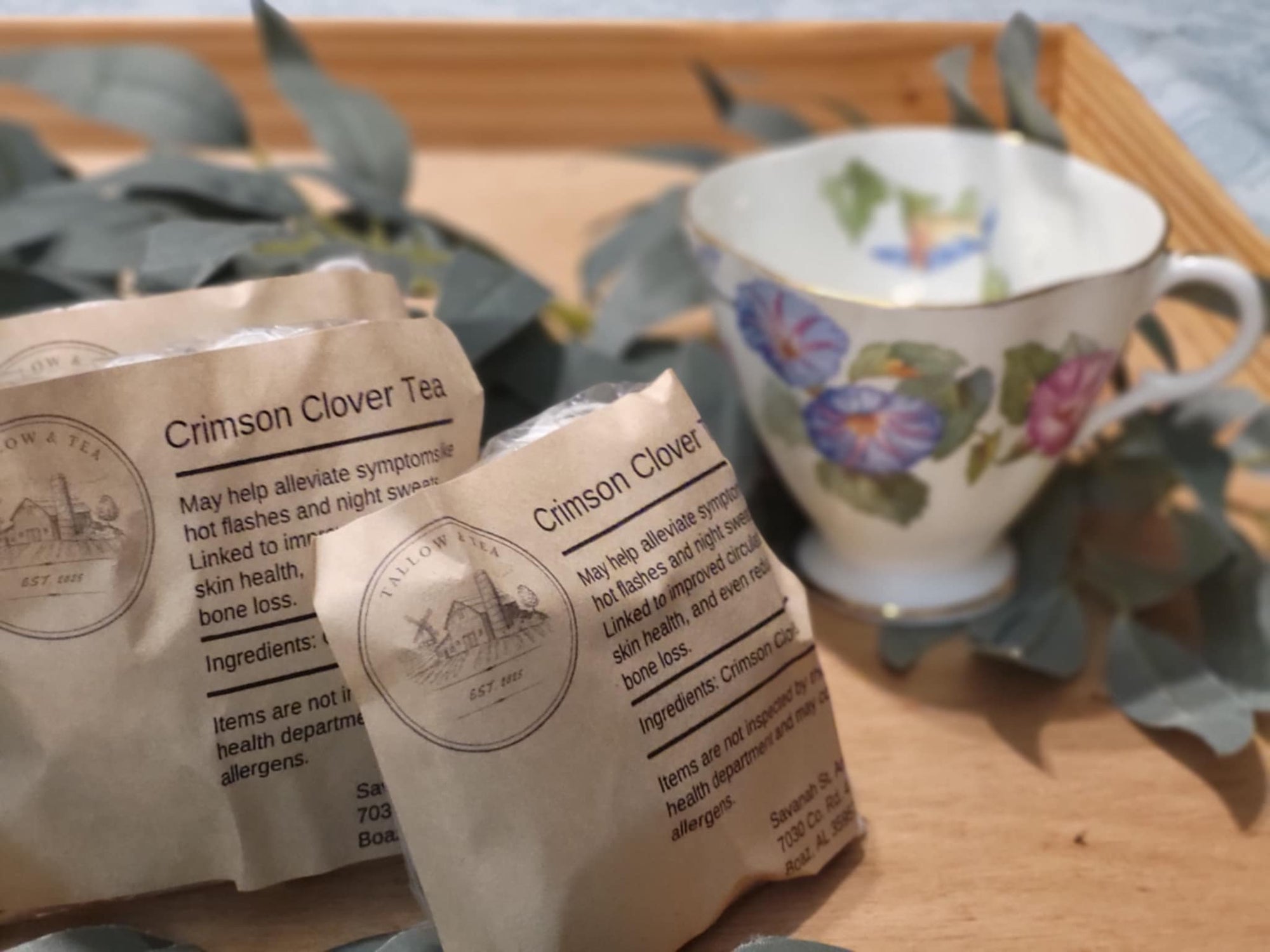 Crimson Clover Herbal Tea