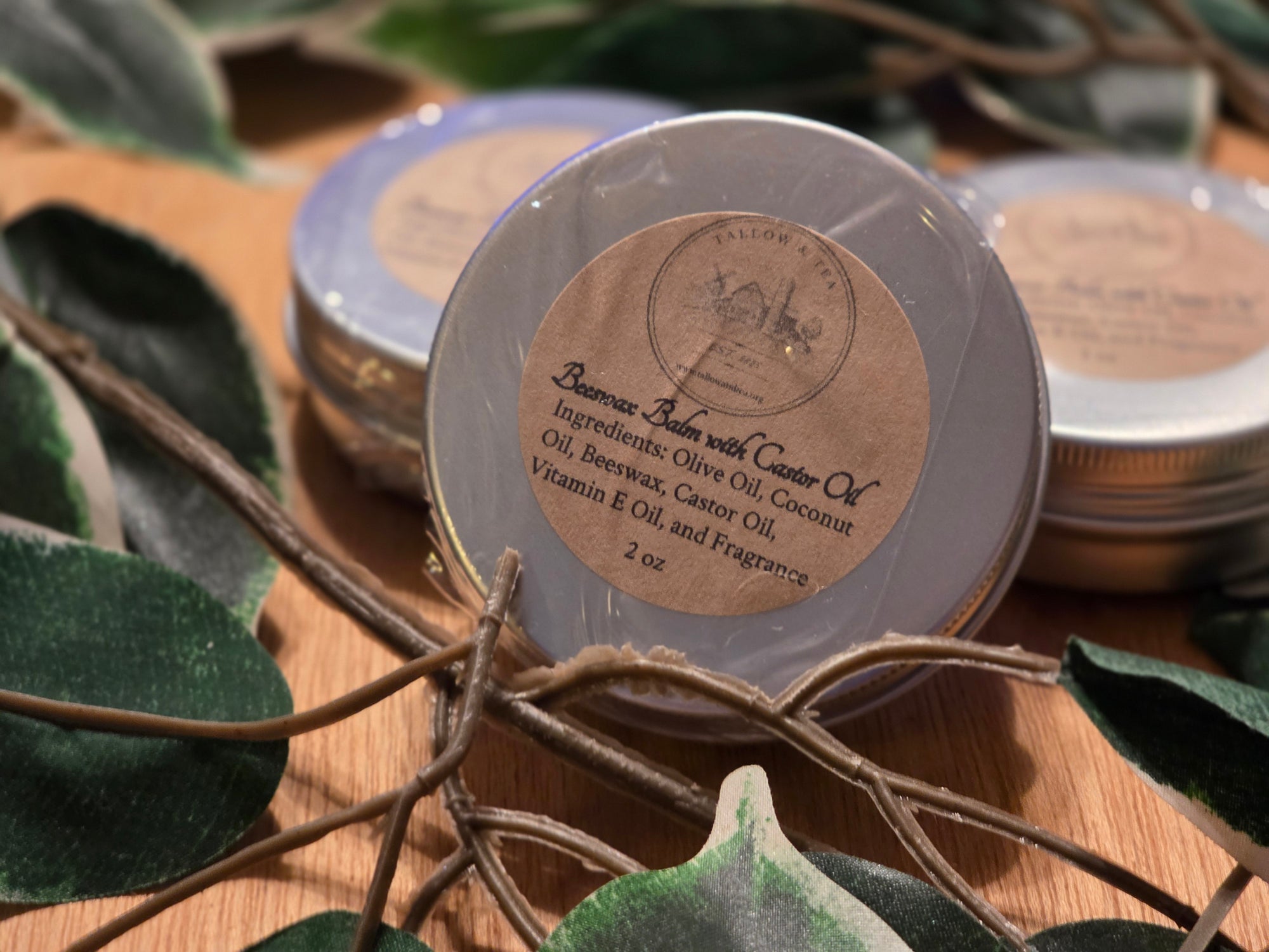 Beeswax Balm with Castor Oil