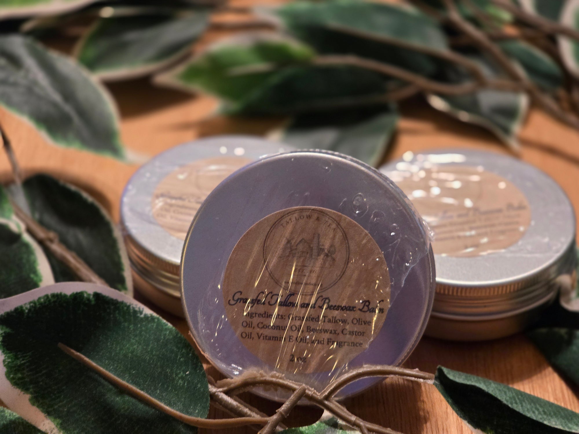 Grassfed Tallow and Beeswax Salve