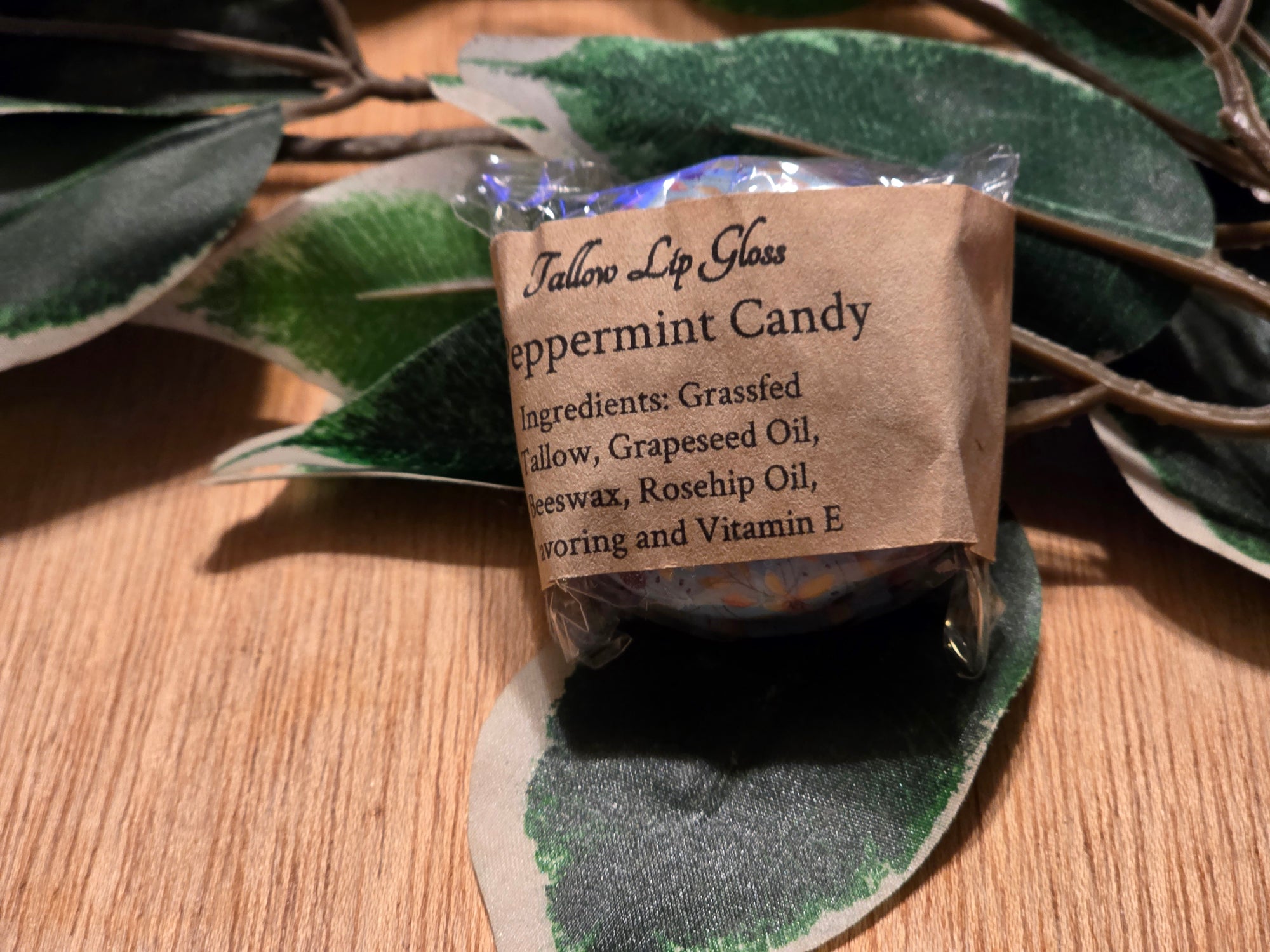 Tallow Lipgloss Peppermint Candy